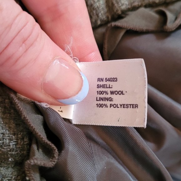 Gap 100% wool army green jacket - size S - Picture 5 of 5